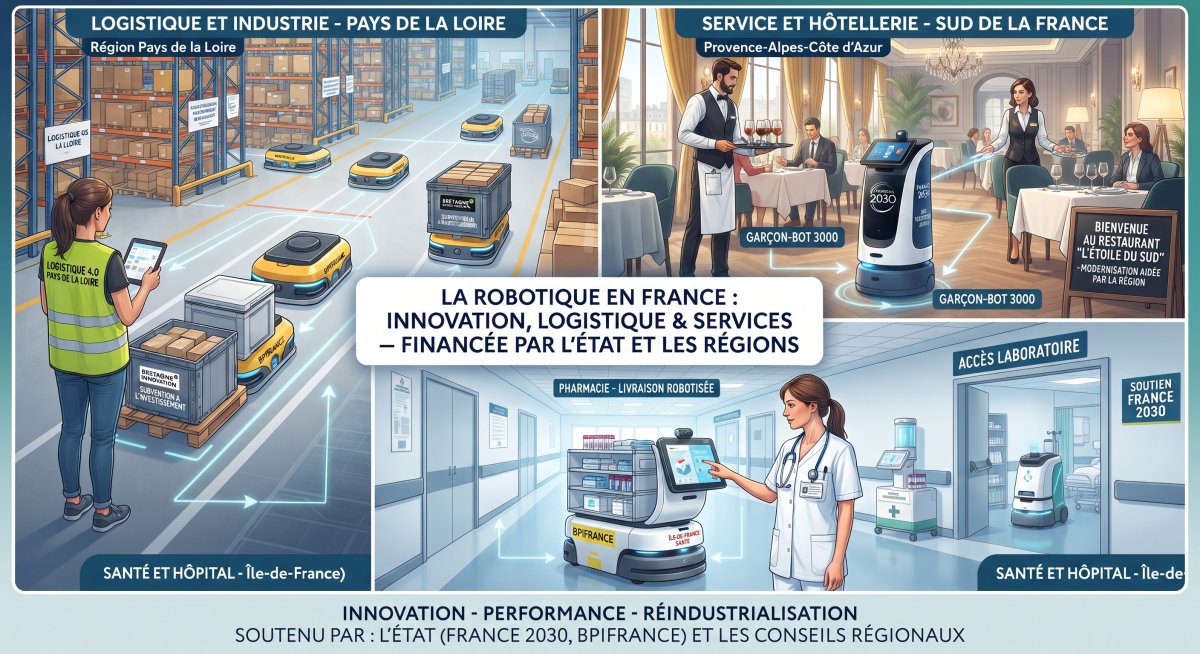  Robotiser sa logistique et ses services en France 